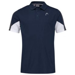 Koszulka polo męska CLUB 22 Tech. Czarne koszulki polo męskie Head, m, bez wzorów, z materiału, eleganckie, bez ramiączek. Za 159.99 zł.