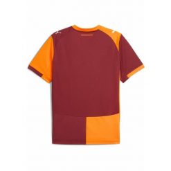 Męska koszulka domowa Galatasaray SK 25/26 PUMA Red Rhythm Intense Orange. Brązowe koszulki sportowe męskie Puma, m, bez wzorów, bez kołnierzyka, bez ramiączek, do piłki nożnej. Za 429.00 zł.