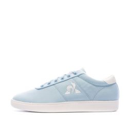 Buty sportowe damskie Court One W sky blue. Niebieskie obuwie sportowe damskie le coq sportif, bez wzorów, z materiału, tenisowe. Za 288.25 zł.