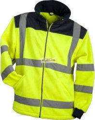 URGENT BLUZA POLAROWA - BLUZA POLAROWA OSTRZEGAWCZA HSV, 300 g - pomarańczowy 2XL. Brązowe bluzy męskie URGENT, m, bez wzorów, z polaru, bez kaptura. Za 86.71 zł.