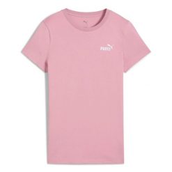 Koszulka damska Puma Small No. 1. Czerwone koszulki sportowe damskie Puma, bez wzorów, z materiału, bez kołnierzyka, bez ramiączek. Za 65.00 zł.