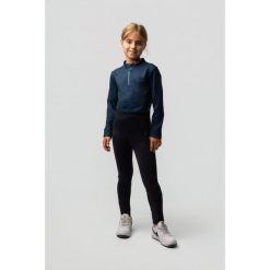 Dziewczęce legginsy jeździeckie z pełną przyczepnością Horze Gillian. Zielone legginsy dla dziewczynek HORZE, bez wzorów, z elastanu. Za 289.00 zł.