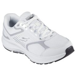 Buty do biegania damskie Skechers Go Run Consistent 2.0. Białe obuwie sportowe damskie Skechers, bez wzorów, z materiału, do biegania. Za 319.99 zł.