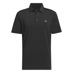 Polo adidas Ultimate365 Solid. Czarne buty sportowe męskie Adidas, m, bez wzorów, bez kołnierzyka, bez ramiączek, na golfa. W wyprzedaży za 210.00 zł.