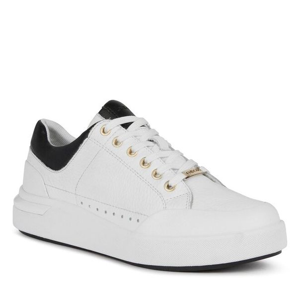 Sneakersy Geox. Czarne trampki i tenisówki chłopięce Geox, bez wzorów, bez zapięcia. Za 255.99 zł.