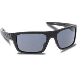 Okulary przeciwsłoneczne OAKLEY - Drop Point OO9367-0160 Matte Black/Grey. Czarne okulary przeciwsłoneczne męskie Oakley, z tworzywa sztucznego. W wyprzedaży za 449.00 zł.
