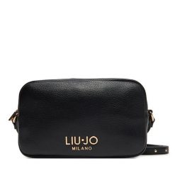 Torebka Liu Jo. Czarne listonoszki damskie Liu Jo, bez wzorów, bez dodatków. Za 289.99 zł.