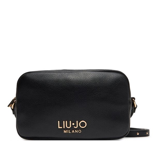 Torebka Liu Jo. Czarne listonoszki damskie Liu Jo, bez wzorów, bez dodatków. Za 289.99 zł.