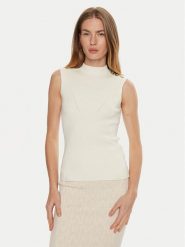 Marciano Guess Sweter 4YGR27 5613Z Écru Regular Fit. Swetry damskie Marciano Guess, xs, z aplikacjami, z wiskozy, bez kołnierzyka, bez ramiączek, bez kaptura. Za 509.99 zł.