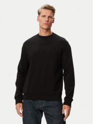 KARL LAGERFELD Bluza 705022 563900 Czarny Regular Fit. Czarne bluzy męskie KARL LAGERFELD, m, bez wzorów, z bawełny, bez kaptura. Za 569.99 zł.