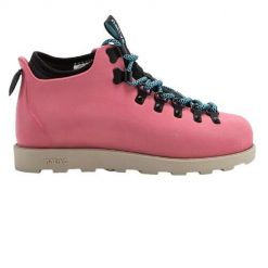 Buty turystyczne zimowe uniseks Native Fitzsimmons Citylite. Czerwone obuwie sportowe damskie Native Shoes, bez wzorów, trekkingowe. Za 410.81 zł.