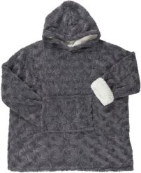 INTESI BLUZA / SNUDDIE Z SYNTETYCZNEGO FUTERKA SZARA. Szare bluzy damskie Intesi, bez wzorów, z syntetyku, bez kaptura. Za 151.27 zł.