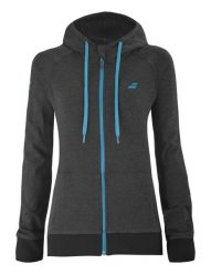 Bluza rozpinana Babolat Exercise Hood Jacket. Czarne bluzy damskie BABOLAT, xs, bez wzorów, z bawełny, z kapturem. Za 134.00 zł.
