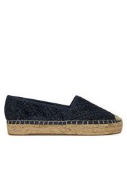 Guess Espadryle FLJODY DEN14 Granatowy. Niebieskie espadryle damskie Guess, z aplikacjami, z materiału, bez obcasa, bez zapięcia. Za 269.99 zł.