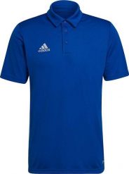 Adidas Koszulka adidas ENTRADA 22 Polo HG6285 HG6285 niebieski M. Niebieskie koszulki polo męskie Adidas, m, bez wzorów, bez ramiączek. Za 67.18 zł.