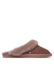 EMU Australia Kapcie Jolie W10015 Brązowy ciemny. Brązowe kapcie damskie Emu Australia, bez wzorów. Za 344.99 zł.