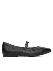 Lasocki Baleriny RST-PRIMA-22 Czarny. Czarne baleriny damskie Lasocki, bez wzorów, ze skóry, bez obcasa. Za 135.99 zł.