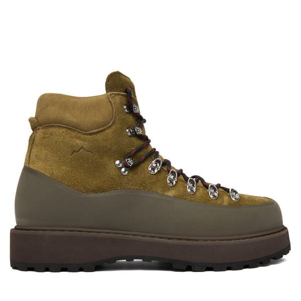 Trzewiki Diemme. Zielone botki męskie Diemme, bez wzorów, bez zapięcia. Za 2,299.00 zł.