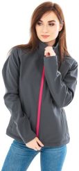 Hi-Tec Kurtka damska Lady Lucari Moon Grey/Bright Pink r. S. Różowe kurtki damskie Hi-tec, s, bez wzorów, bez kaptura. Za 69.79 zł.