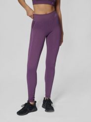 Damskie legginsy Hummel Te Christel. Czerwone legginsy sportowe damskie Hummel, xs, bez wzorów, z materiału, na fitness i siłownię. Za 184.00 zł.