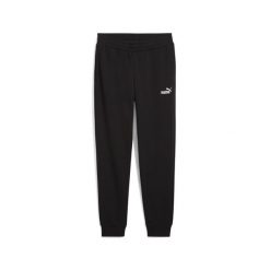Damskie spodnie dresowe z małym logo No.1 ESS PUMA Black. Czarne spodnie dresowe damskie Puma, m, bez wzorów, z dresówki. W wyprzedaży za 114.00 zł.