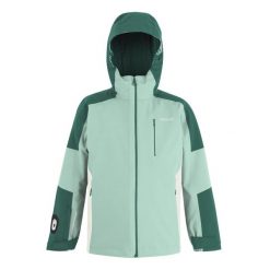 Kurtka trekkingowa 3 w 1 dla dziewczynek Regatta Trekktain II. Zielone kurtki i płaszcze dla dziewczynek Regatta, bez wzorów, z elastanu, długie, z kapturem. Za 239.99 zł.