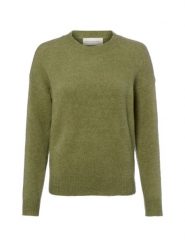 Msch Copenhagen Sweter Kobiety zielony, S/M. Zielone swetry damskie MSCH Copenhagen, m, bez wzorów, z dzianiny, eleganckie, bez kołnierzyka, bez ramiączek, bez kaptura. Za 229.95 zł.