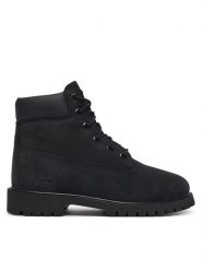 Timberland Trapery Premium TB1129070011 Czarny. Czarne buty zimowe chłopięce Timberland, bez wzorów, z nubiku, bez zapięcia. Za 699.99 zł.
