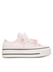 Converse Trampki Chuck Taylor All Star Peached Canvas​ A18916C Różowy. Czerwone trampki i tenisówki damskie Converse, bez wzorów, z materiału, retro, bez zapięcia. Za 419.99 zł.