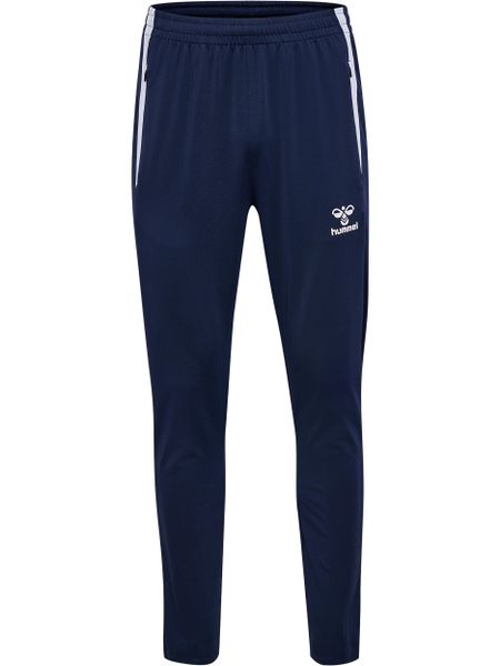 Spodnie treningowe Hummel Lead 2.0. Niebieskie spodnie sportowe męskie Hummel, s, bez wzorów, z poliesteru, na fitness i siłownię. Za 232.50 zł.
