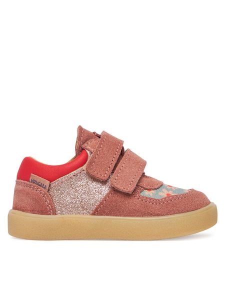 Mrugała Sneakersy Mito 3112/5-40 Różowy. Czerwone buty sportowe dziewczęce Mrugała, bez wzorów, ze skóry, bez zapięcia. Za 249.99 zł.