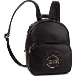 Plecak VERSACE JEANS COUTURE - E1VUBBA6 40293 899. Czarne plecaki damskie Versace Jeans Couture, bez wzorów, z jeansu. Za 769.00 zł.