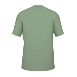 Koszulka sportowa męska Head Play Tech Uni. Zielone koszulki sportowe męskie Head, l, bez wzorów, z materiału, bez kołnierzyka, bez ramiączek, na fitness i siłownię. Za 408.00 zł.