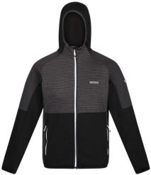 Męska bluza Regatta Attare Softshell Black. Czarne bluzy męskie Regatta, l, bez wzorów, z elastanu, bez kaptura. Za 245.99 zł.