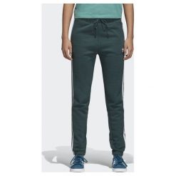 Adidas Spodnie damskie dresowe z mankietem zielone r. 36 (CE5608). Spodnie dresowe damskie marki Adidas. Za 187.24 zł.