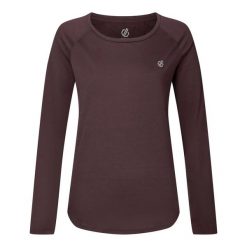Damska koszulka z długim rękawem do biegania Nimble. Czerwone t-shirty damskie Dare 2b, bez wzorów, z lyocellu, bez kołnierzyka. Za 147.00 zł.