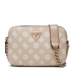 Torebka Guess. Brązowe torebki do ręki damskie Guess, z aplikacjami, bez dodatków. Za 299.99 zł.