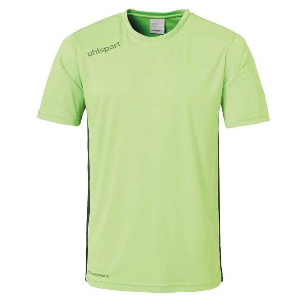 Koszulka Uhlsport Essential. Białe koszulki sportowe męskie Uhlsport, m, bez wzorów, z materiału, bez kołnierzyka, bez ramiączek, na fitness i siłownię. Za 75.72 zł.