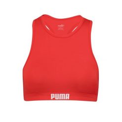 Góra od bikini Puma, racerback, czerwonym. Czerwone bikini damskie Puma, s, bez wzorów. Za 173.99 zł.