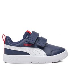 Sneakersy Puma. Niebieskie trampki i tenisówki chłopięce Puma, bez wzorów, bez zapięcia. Za 139.99 zł.