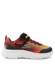 Skechers Sneakersy Norvo 405035L/BKRD Pomarańczowy. Brązowe buty sportowe chłopięce Skechers, bez wzorów, z materiału, bez zapięcia. Za 143.20 zł.