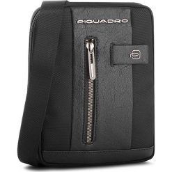 Saszetka PIQUADRO - CA3084BR/N Czarny. Czarne saszetki męskie Piquadro, z materiału, młodzieżowe. Za 419.00 zł.