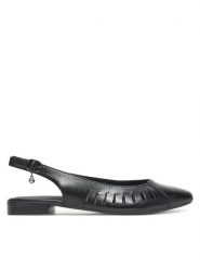 Lasocki Baleriny RST-KOLETTA-15 Czarny. Czarne baleriny damskie Lasocki, bez wzorów, ze skóry, bez obcasa. Za 149.99 zł.