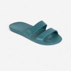 Second Life - Klapki basenowe damskie Nabaiji 100 Basic - Stan Doskonały. Klapki damskie NABAIJI, bez wzorów, bez obcasa. Za 24.99 zł.
