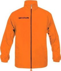 Kurtka męska Givova Basico pomarańczowa r. 2XL. Brązowe kurtki męskie Givova, m, bez wzorów, bez kaptura. Za 66.00 zł.