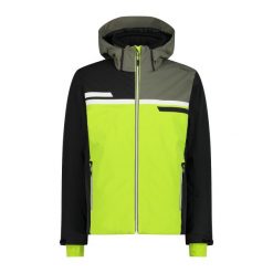 Kurtka narciarska z kapturem CMP. Zielone kurtki snowboardowe męskie CMP, bez wzorów, z kapturem, narciarskie. Za 1,337.95 zł.