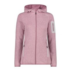 Polar z kapturem dla kobiet CMP. Białe bluzy sportowe damskie CMP, xs, bez wzorów, z polaru, z kapturem, narciarskie. Za 295.50 zł.