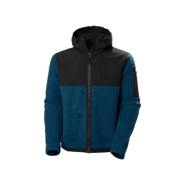 Bluza męska Helly Hansen Patrol Pile. Niebieskie bluzy męskie Helly Hansen, m, bez wzorów, bez kaptura. Za 665.00 zł.