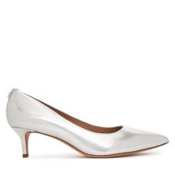 Szpilki LAUREN RALPH LAUREN. Szare szpilki damskie Lauren Ralph Lauren, bez wzorów, bez obcasa, bez zapięcia. Za 409.99 zł.