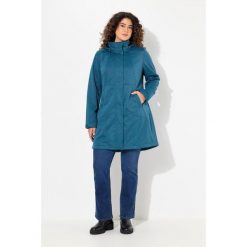 Damskie Kurtka softshell HYPRAR wodoodporna dwukierunkowy zamek odpinany kaptur. Niebieskie kurtki damskie Ulla Popken, plus size, bez wzorów, z materiału, bez kaptura, trekkingowe. Za 633.99 zł.